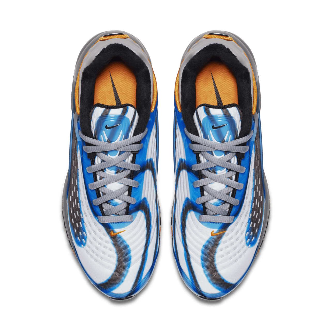 WMNS Nike Air Max Deluxe Photo Blue Wolf Grey Orange Peel Release Date. Nike SNKRS