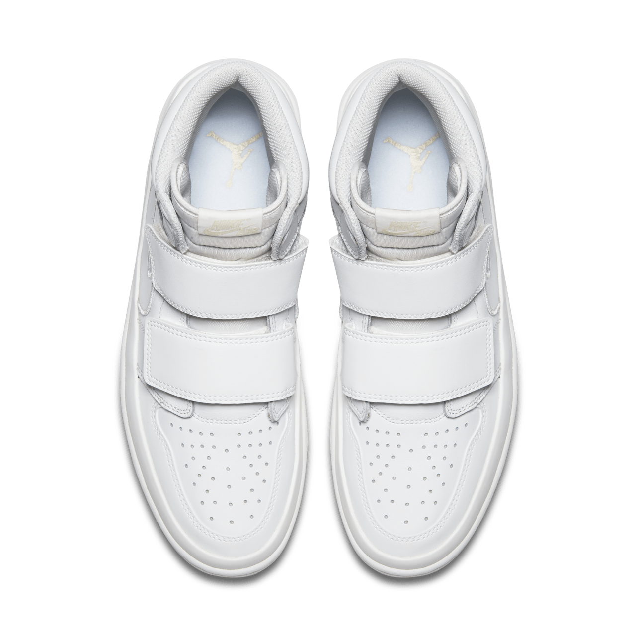 【NIKE公式】エア ジョーダン 1 レトロ HIGH ダブル ストラップ 'Summit White and Light Cream' (AQ7924-100 / AJ1 Retro)