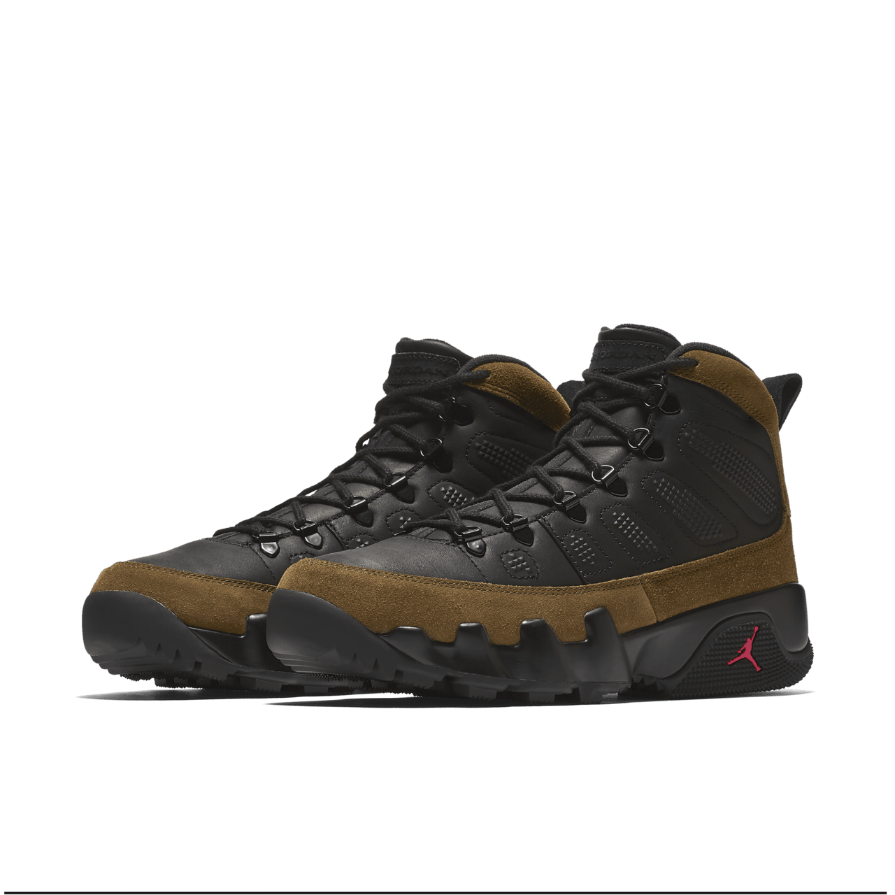 Air Jordan 9 Retro Boot NRG Black Light Olive Release Date. Nike SNKRS