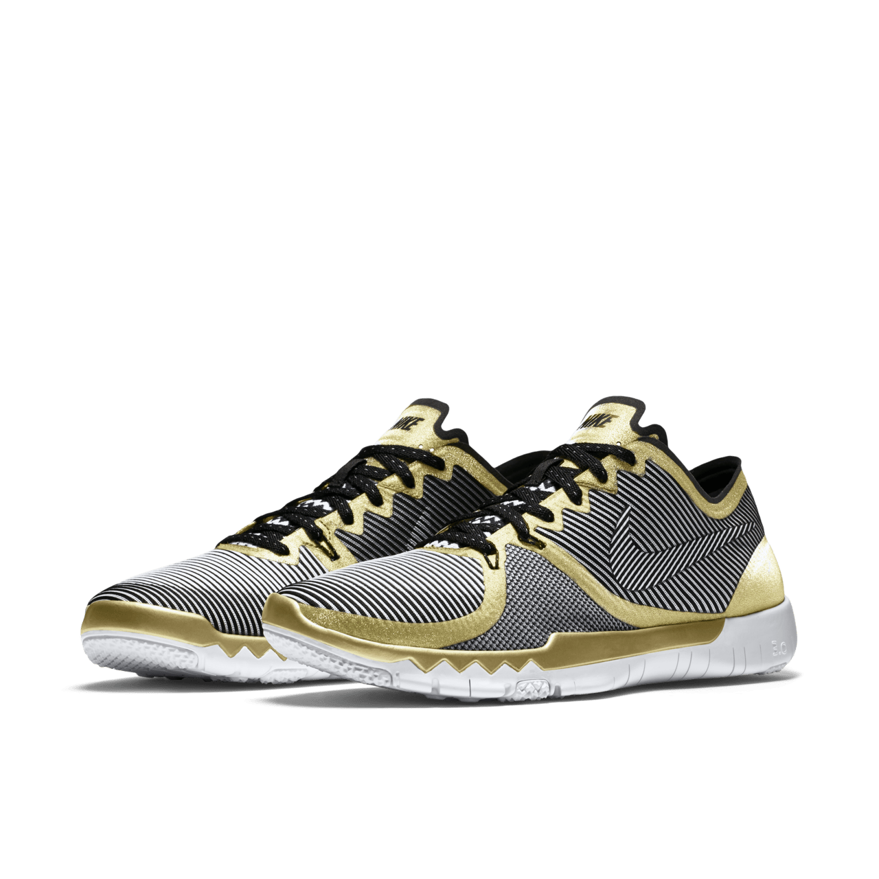 SB50 Nike Free Trainer 3.0 V4 Metallic Gold Nike SNKRS