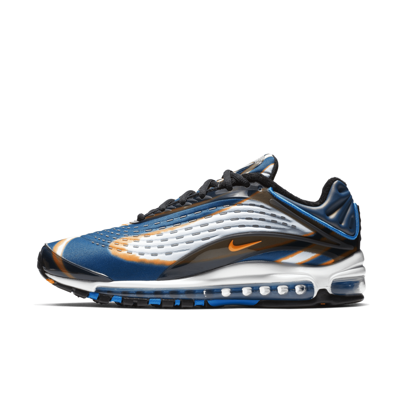 Nike Air Max Deluxe Blue Force Total Orange Release Date. Nike SNKRS