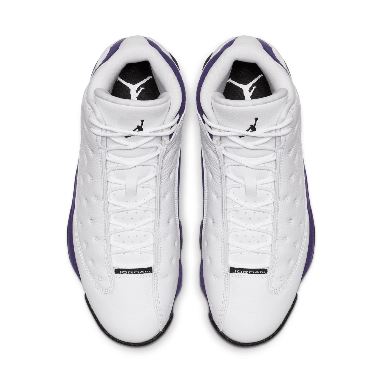 Purple and white 13 jordans online