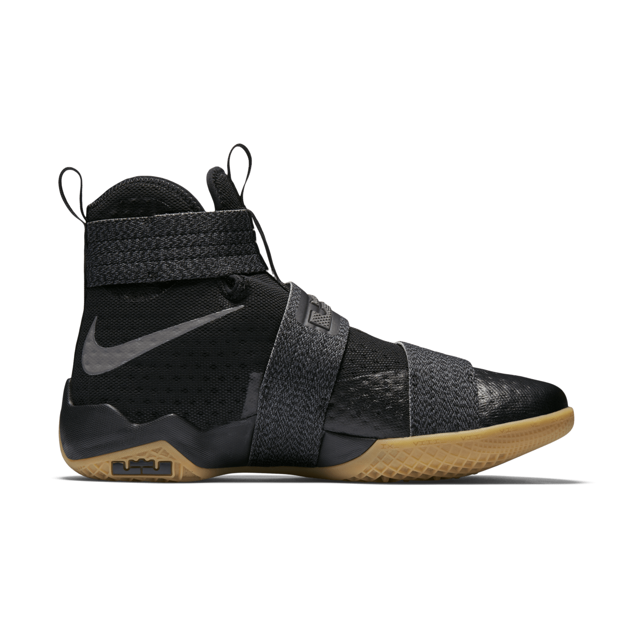 Nike zoom lebron soldier 10 triple black best sale