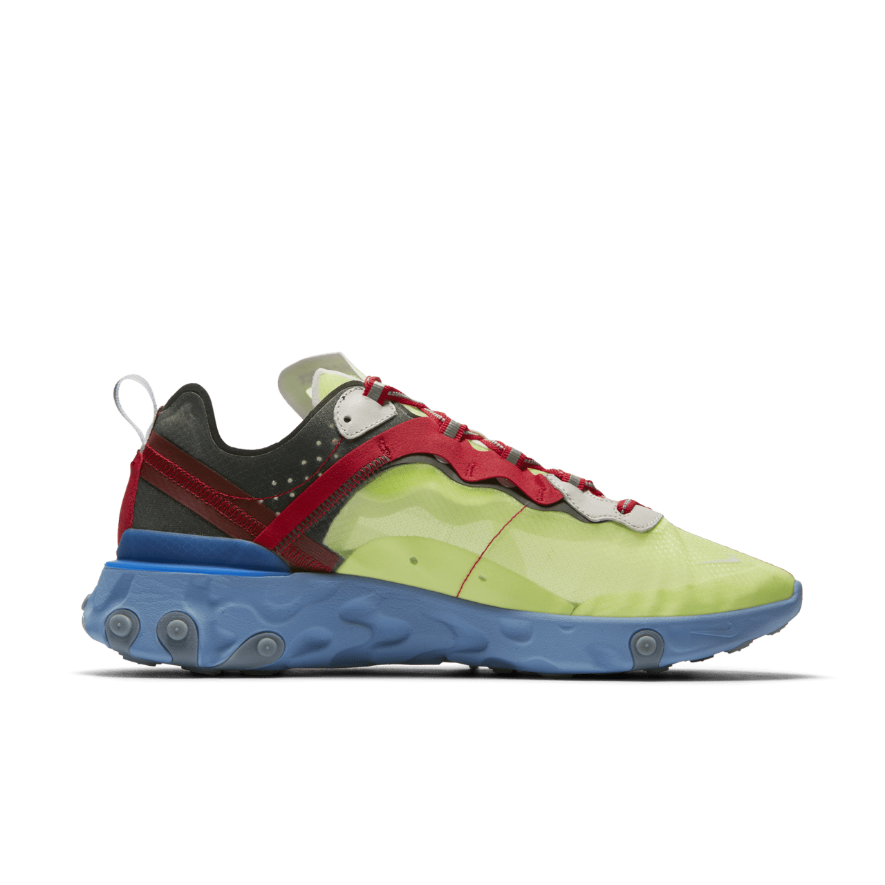 Nike React Element 87 Undercover Volt Black University Red Release Date. Nike SNKRS