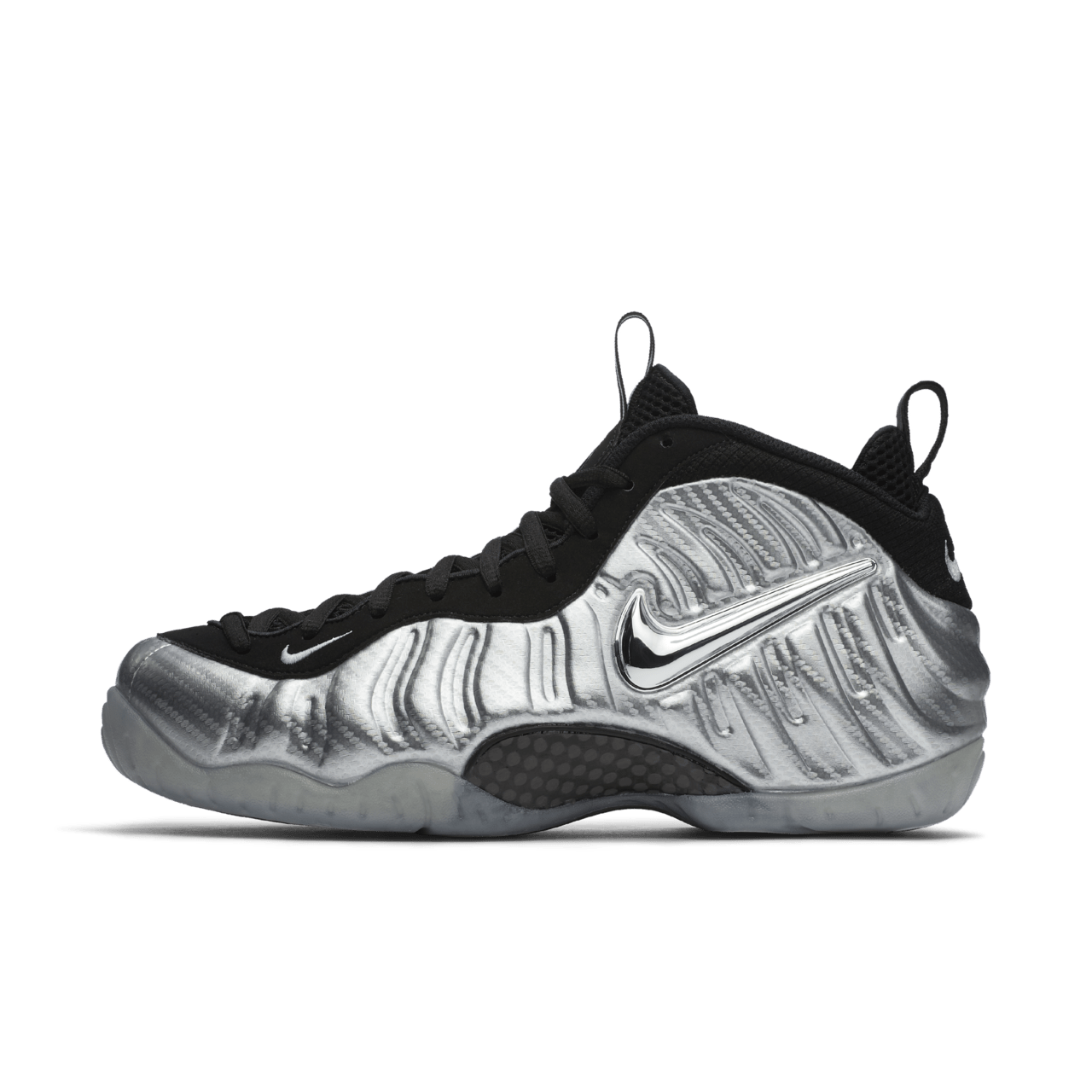 Metallic silver foamposites on sale