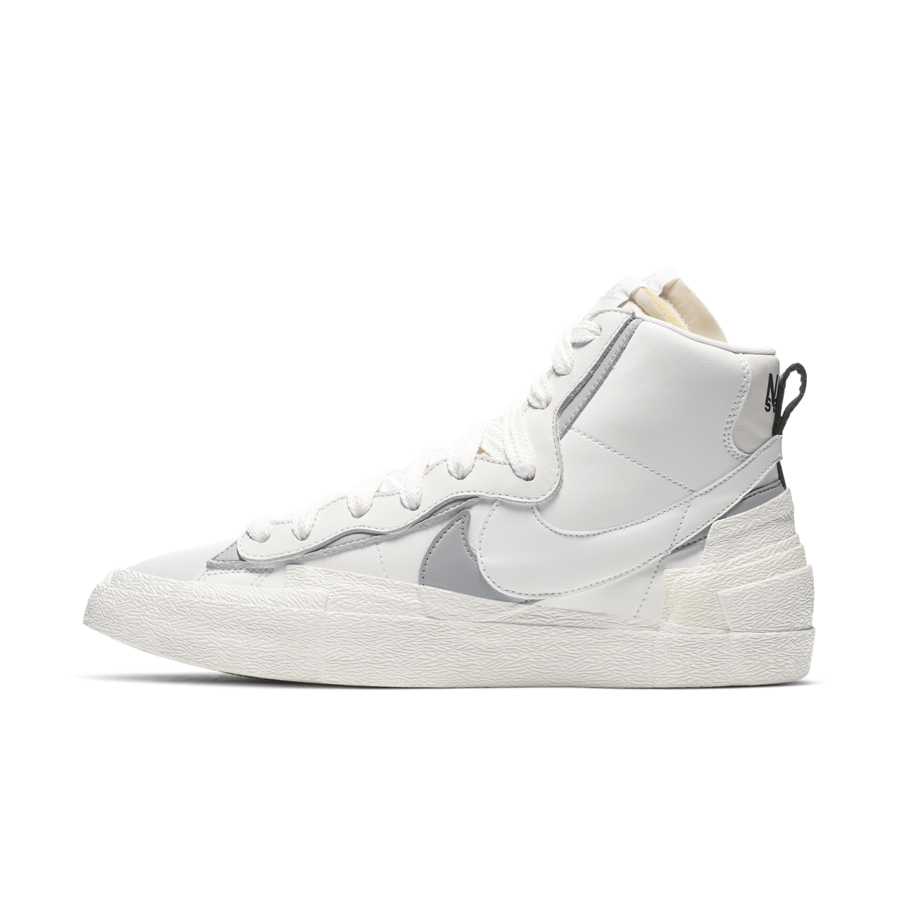 Nike x sacai Blazer Mid White Wolf Grey Release Date. Nike SNKRS