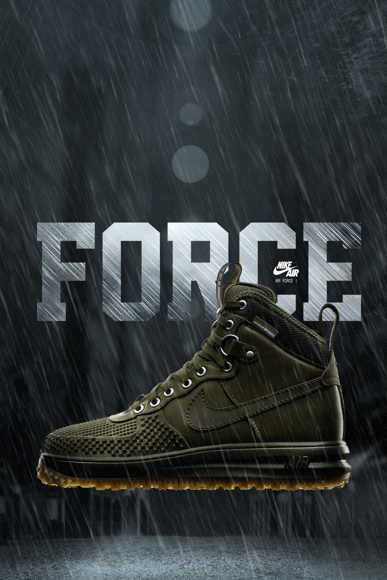 Nike lunar force duckboot green best sale