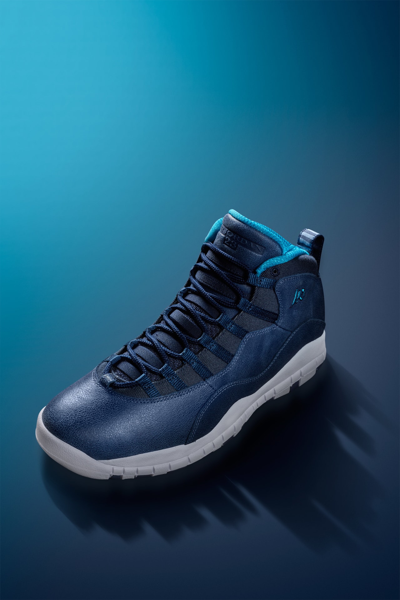 Jordan 10 all blue on sale