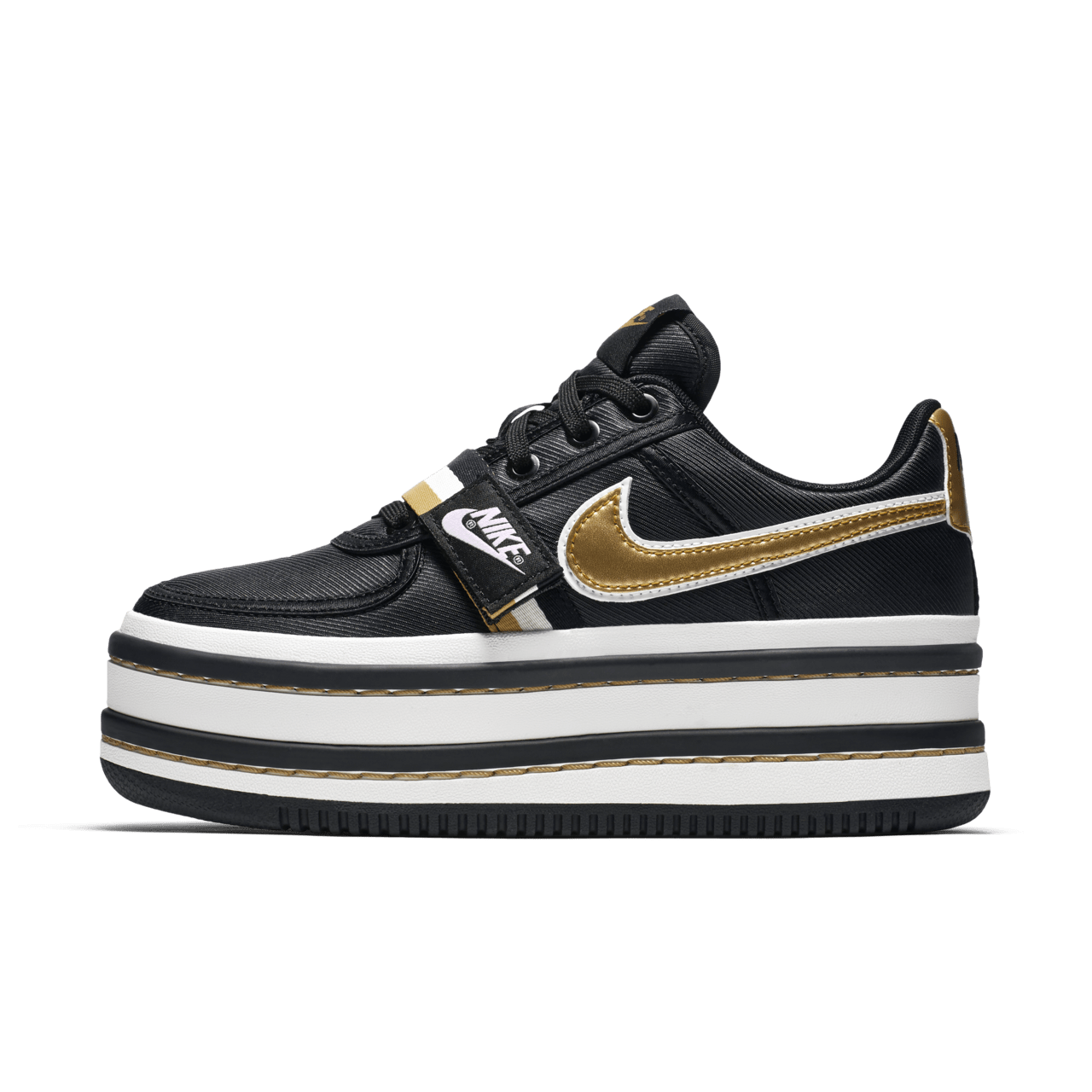 Nike Women s Vandal 2K Black Metallic Gold Release Date. Nike SNKRS