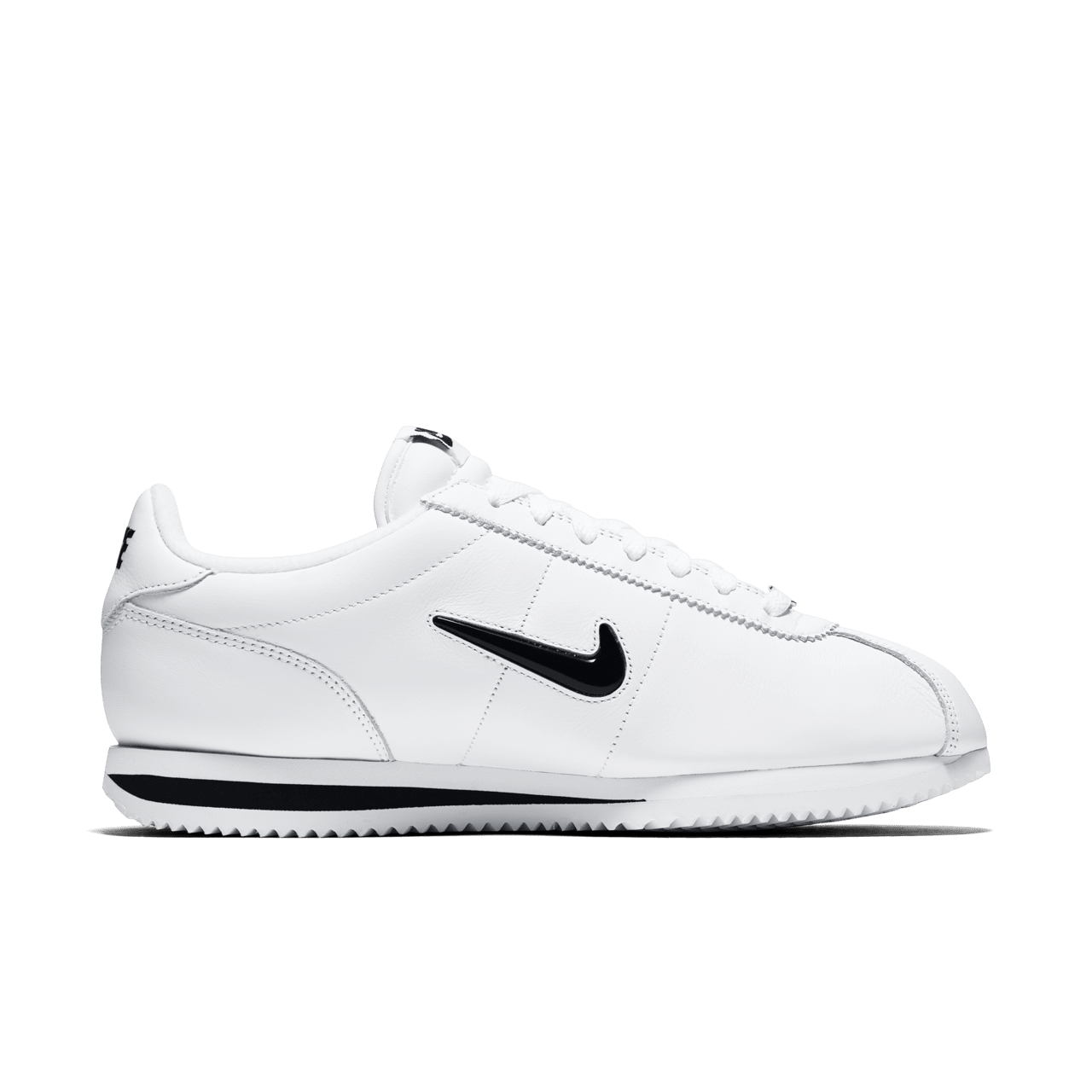 Nike white and black cortez best sale