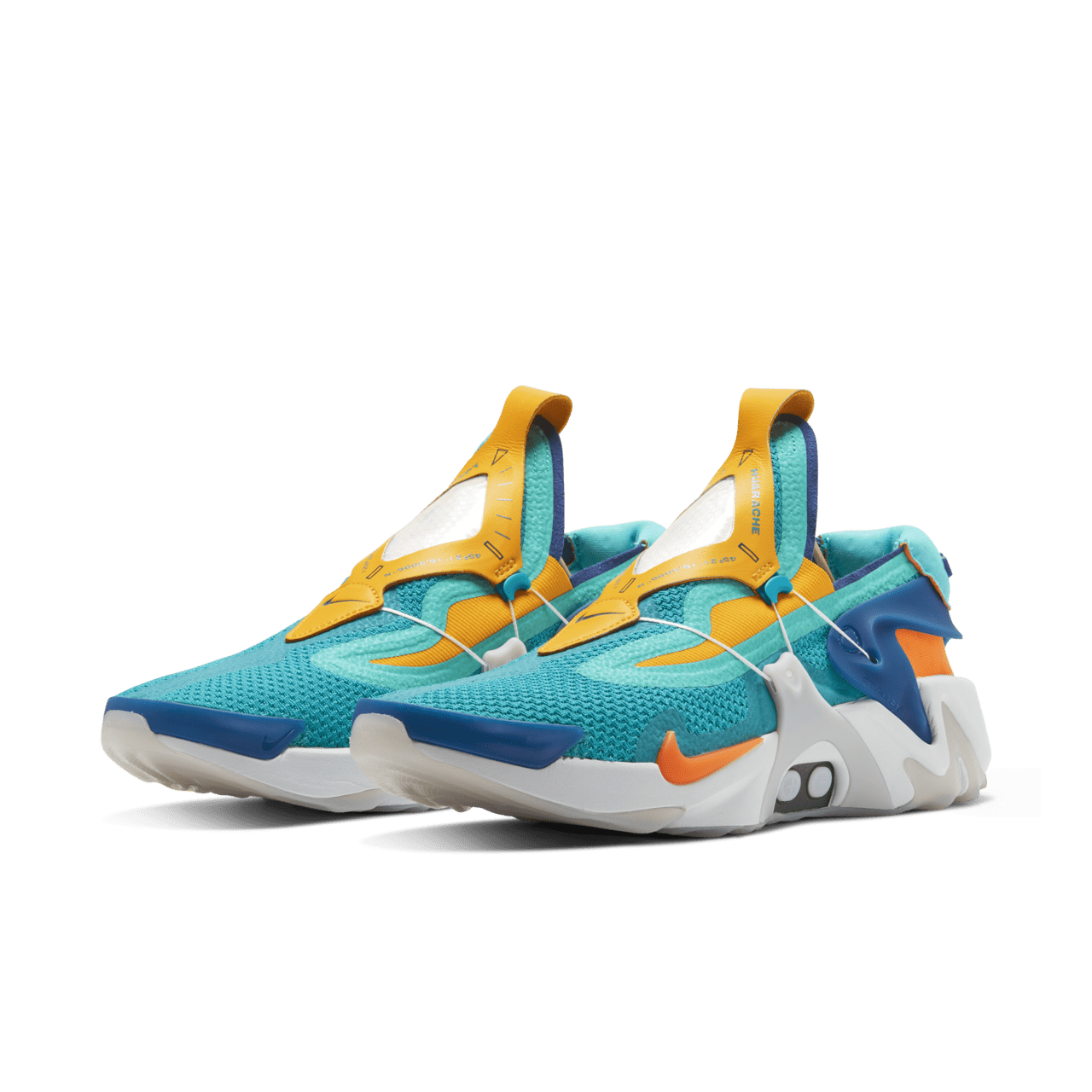 Adapt Huarache Hyper Jade Total Orange Release Date. Nike SNKRS