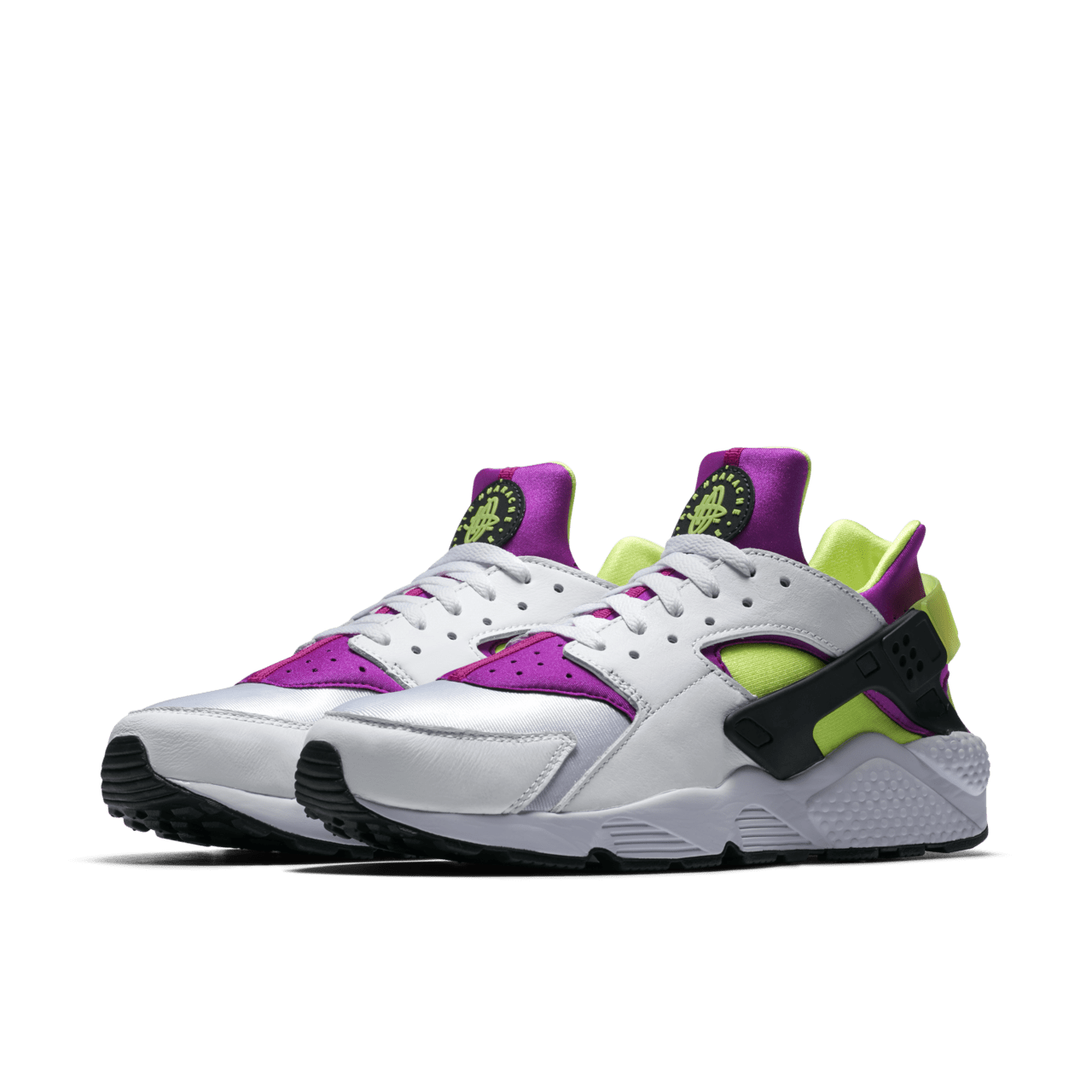 Nike Air Huarache Run White Neon Yellow Magenta Release Date. Nike SNKRS