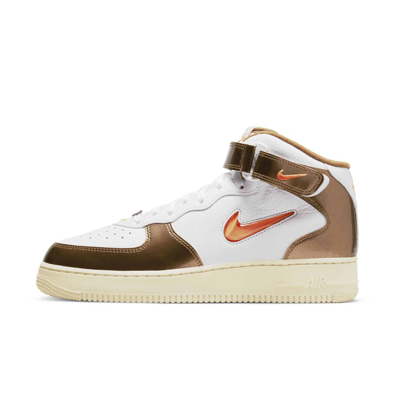 【NIKE公式】エア フォース 1 MID 'Ale Brown' (DH5623-100 / AF 1 MID '07 QS)