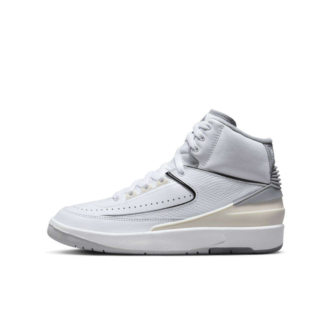 วันเปิดตัว Air Jordan 2 "White and Cement Grey" (DR8884-100)