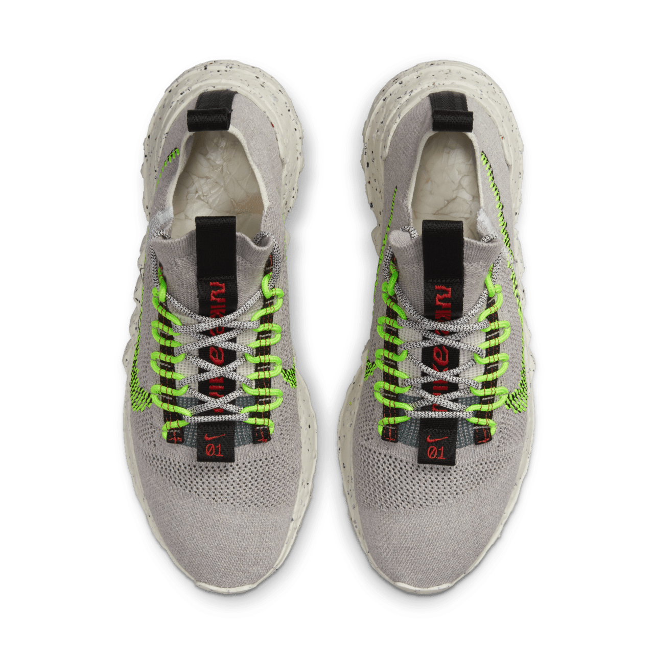 วันเปิดตัว Space Hippie 01 - Electric Green “This is Trash”