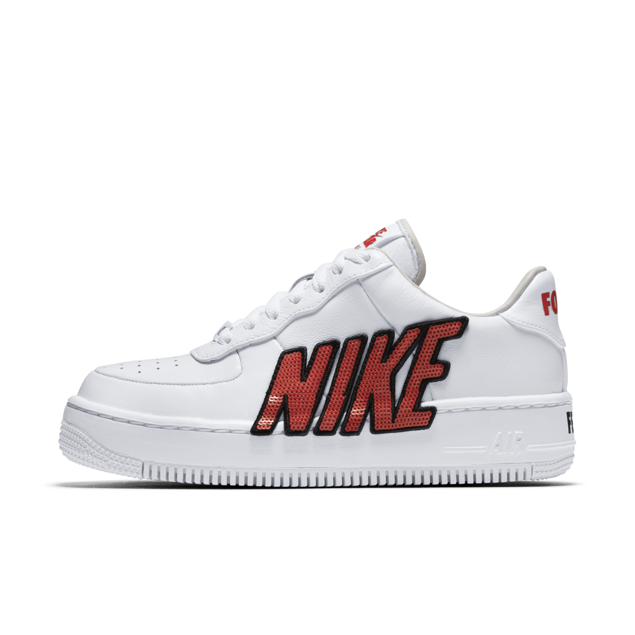 Red nike air force 1 womens online