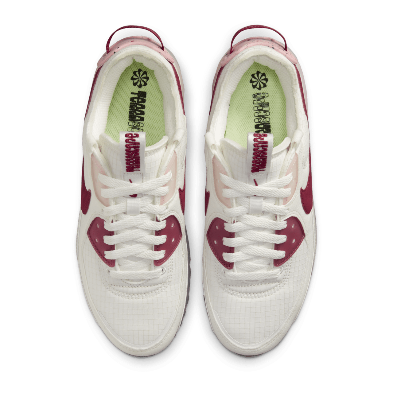 【NIKE公式】レディース エア マックス テラスケープ 90 'Summit White and Pomegranate' (DC9450-100 / W AIR MAX TERRASCAPE 90 NN)