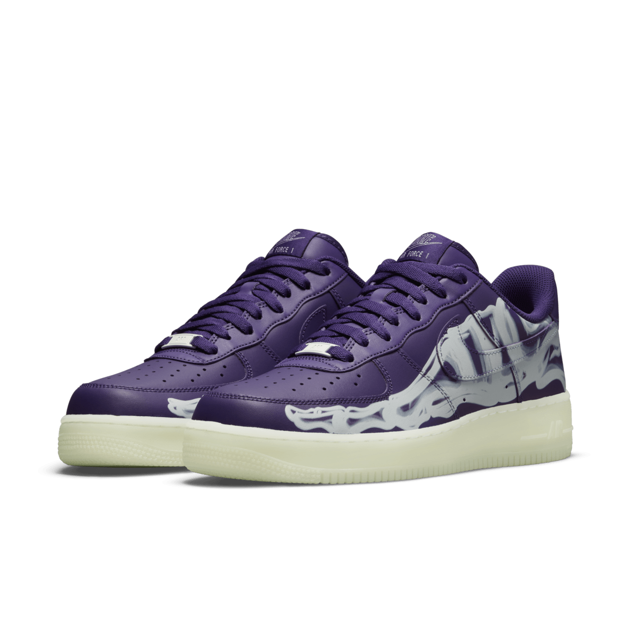 【NIKE公式】エア フォース 1 'Purple Skeleton' (CU8067-500 / AF 1 SKELETON)