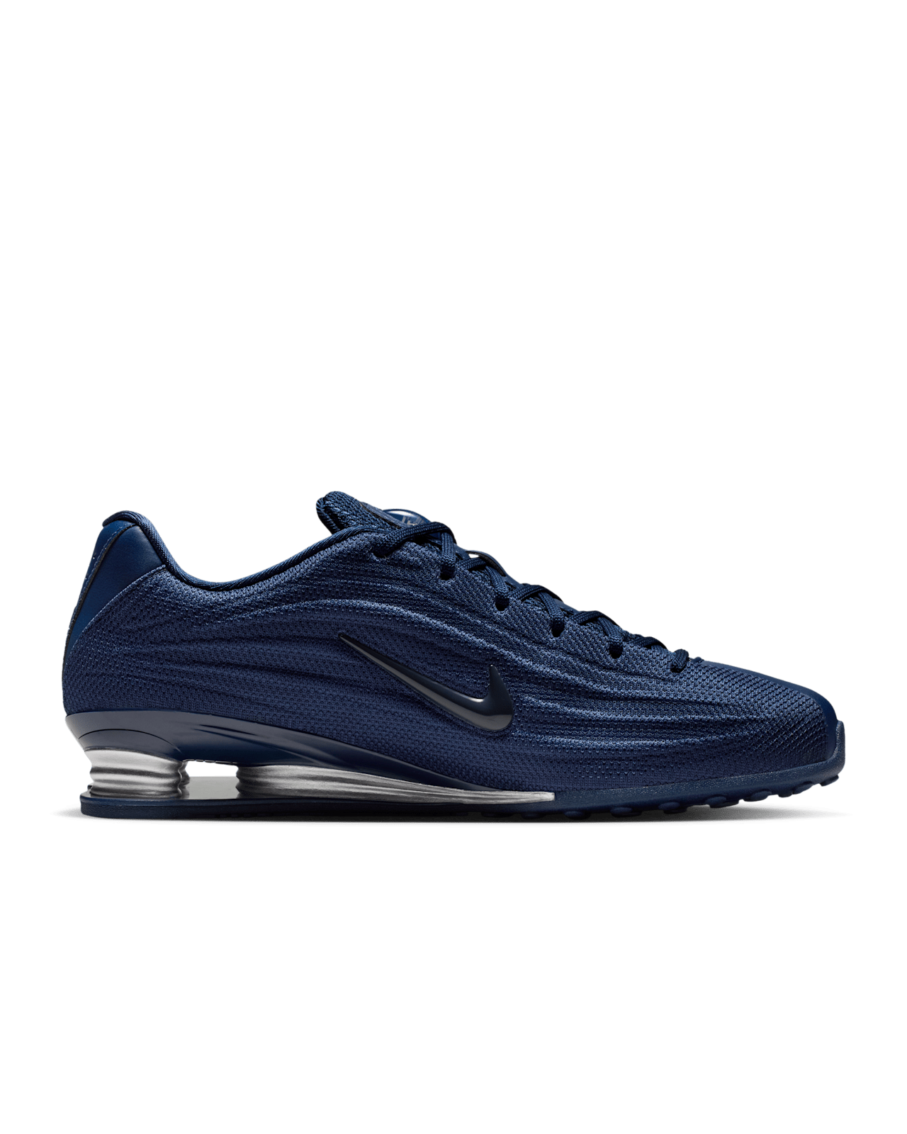 วันเปิดตัว Shox Z "Midnight Navy and Metallic Silver" ผู้หญิง (HQ7540-401)