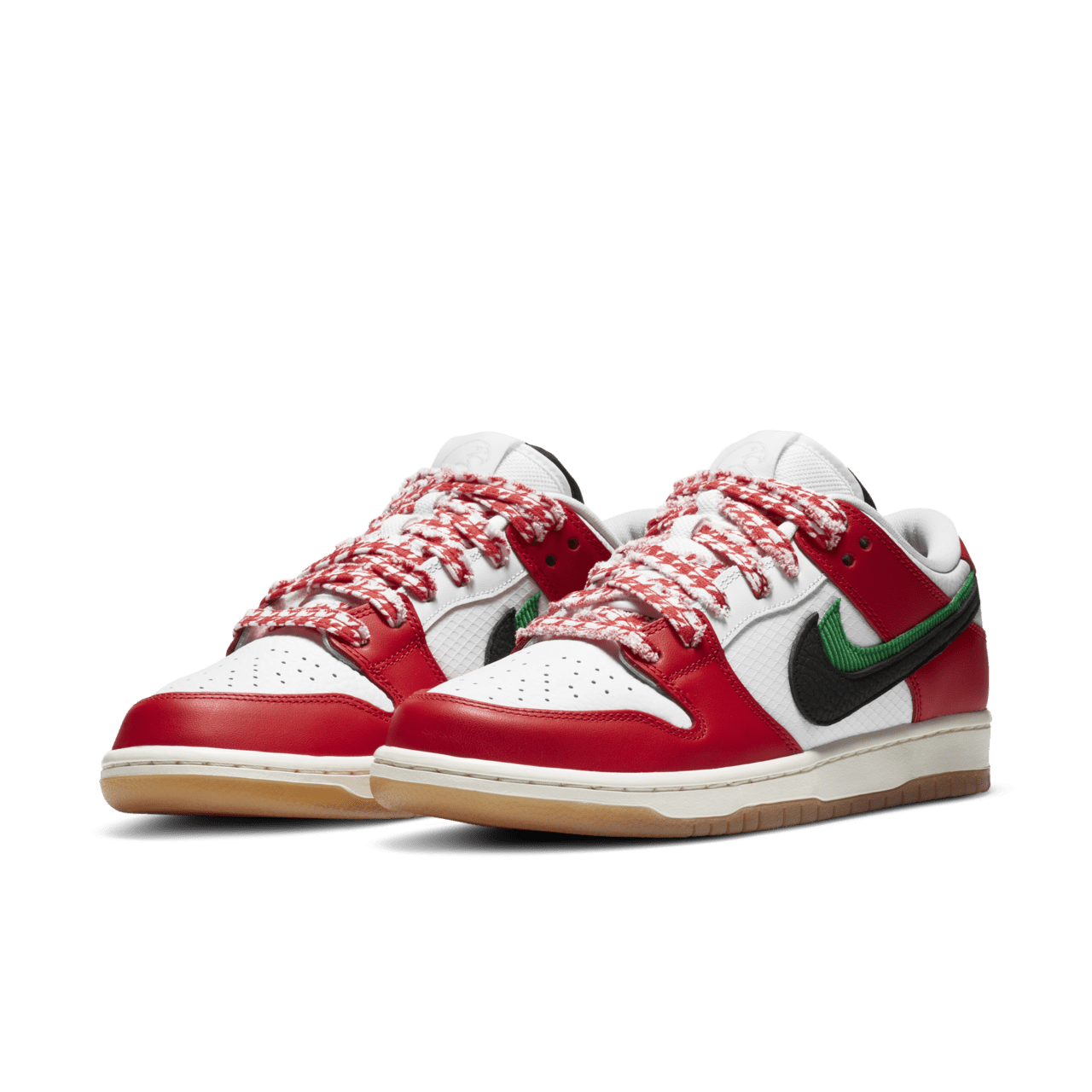 SB Dunk Low x FRAME 'Chile Red' Release Date