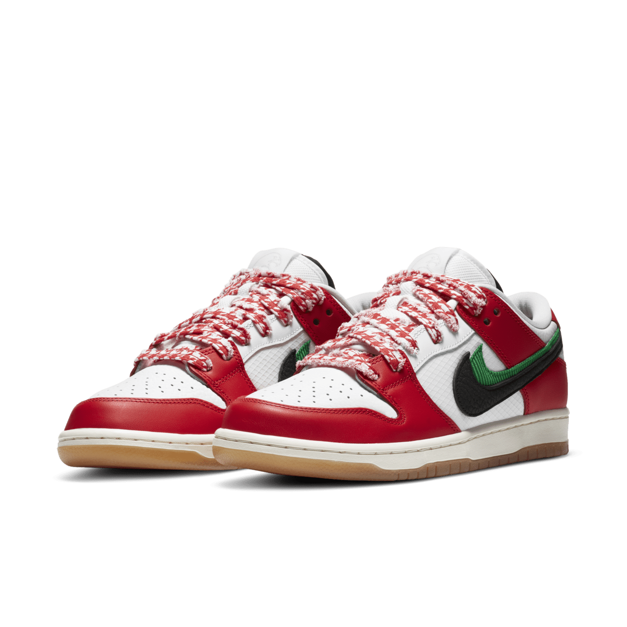 SB Dunk Low x FRAME 'Chile Red' — releasedatum