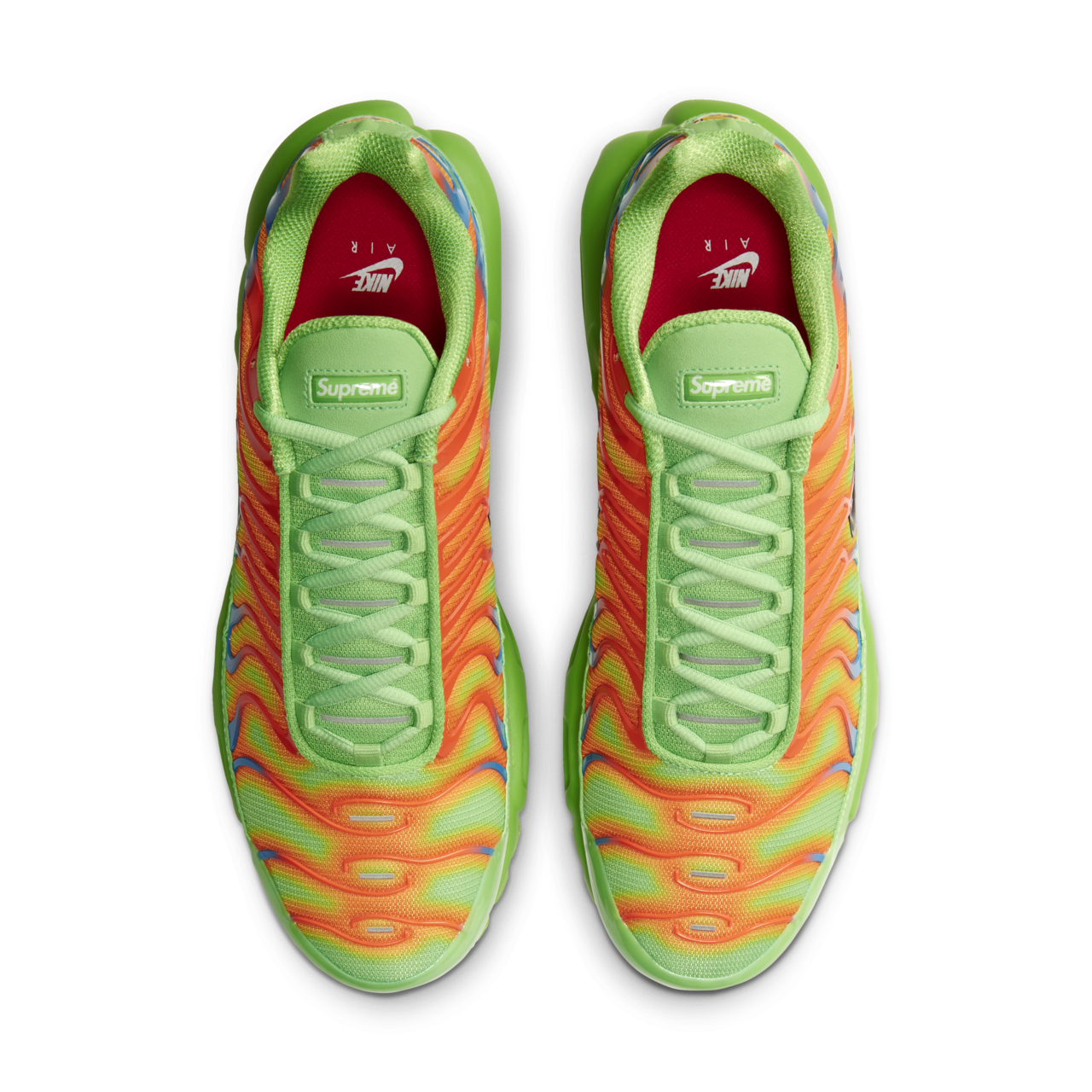 Fecha de lanzamiento de las Air Max Plus x Supreme "Mean Green"