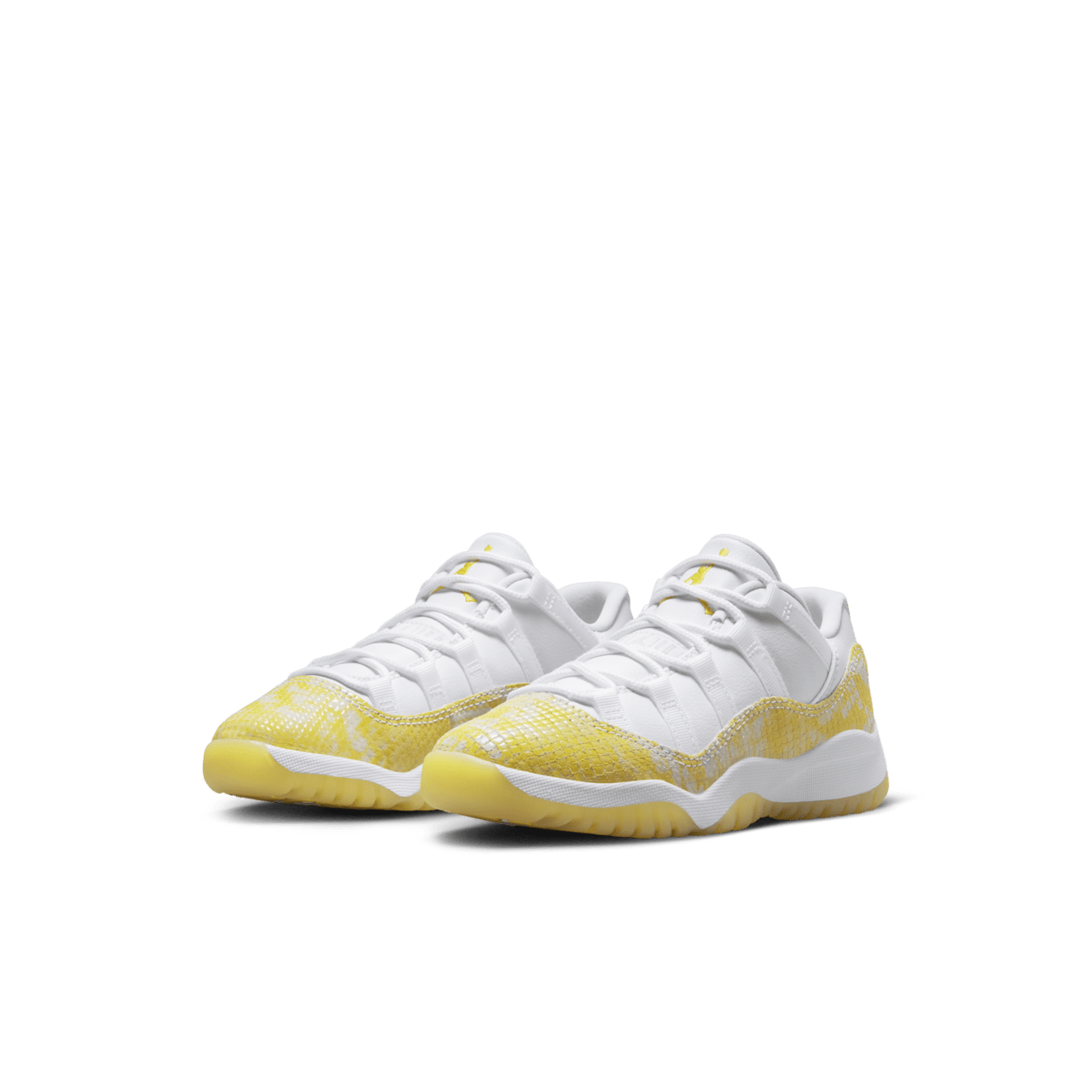 Jordan 11 "Yellow Snakeskin" til mindre børn (580522-107)