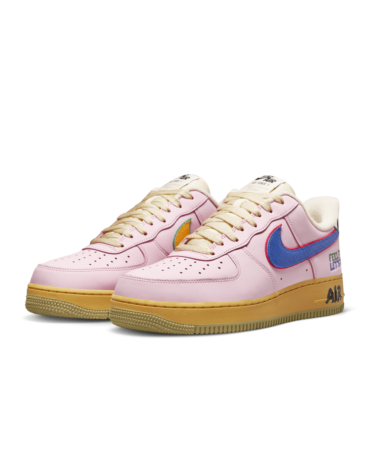Data de llançament de les Air Force 1 '07 "Feel Free, Let's Talk" (DX2667-600)