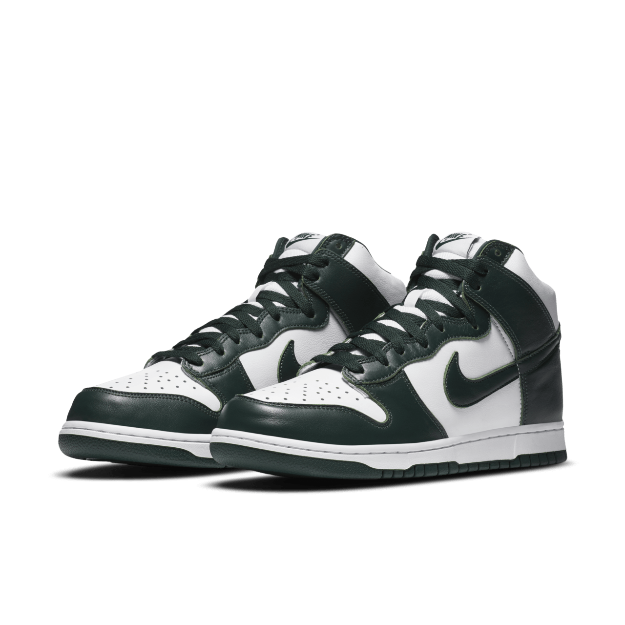 Dunk High Spartan Green Release Date. Nike SNKRS