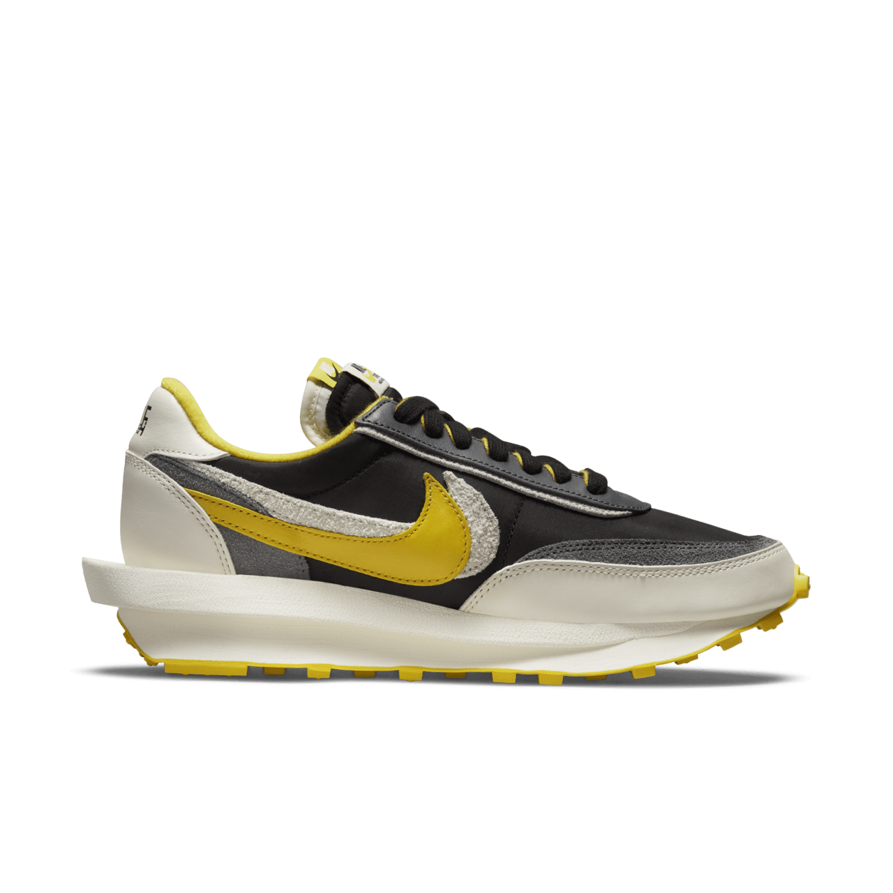 วันเปิดตัว LDWaffle x sacai x UNDERCOVER “Black and Bright Citron” (DJ4877-001)