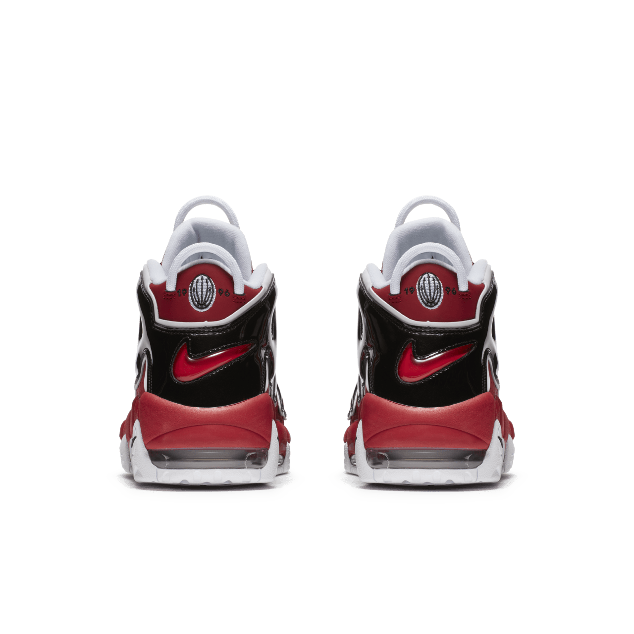 Nike Air More Uptempo 96 Varsity Red Black White Nike SNKRS