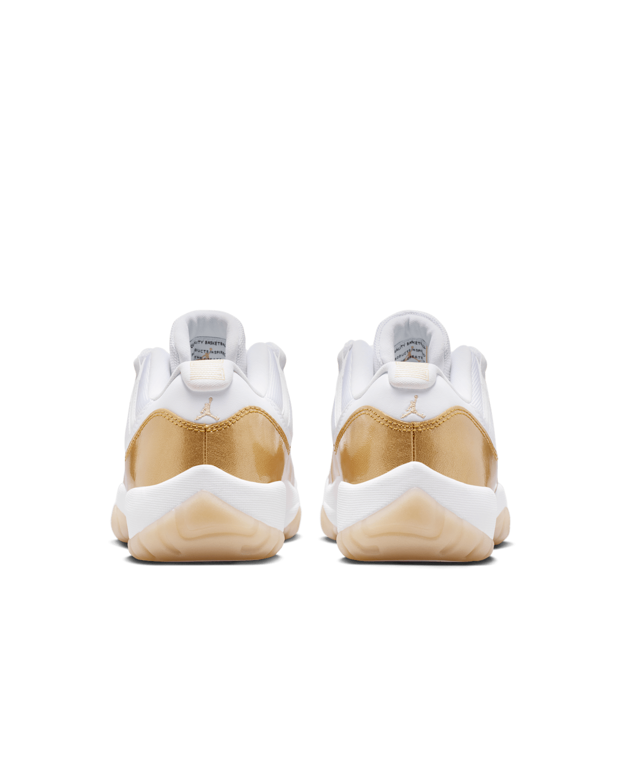 Fecha de lanzamiento de los Air Jordan 11 Low "Mother's Day" "White and Metallic Gold" (AH7860-102)