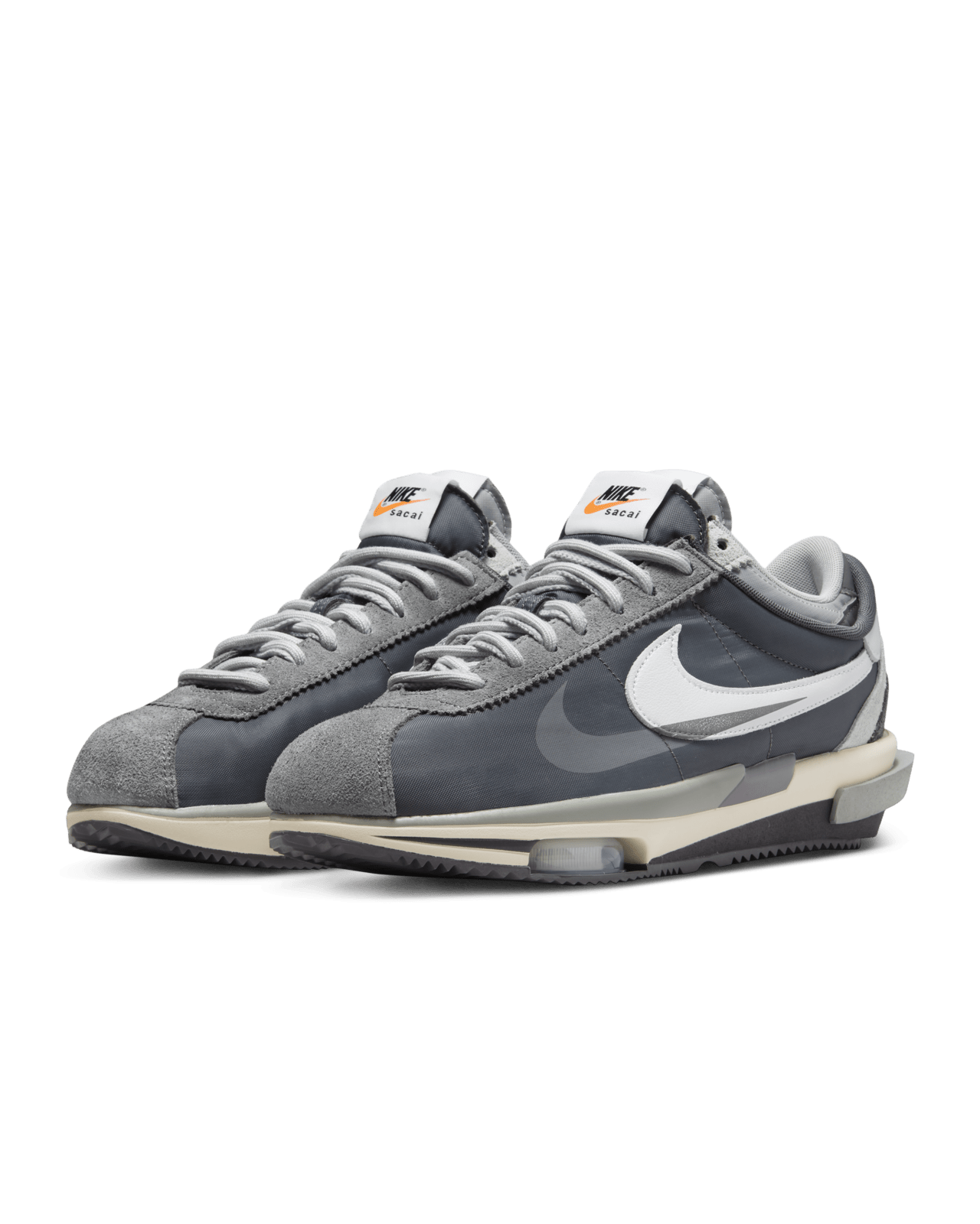 Zoom Cortez x sacai 'Iron Grey' (DQ0581-001) Release Date