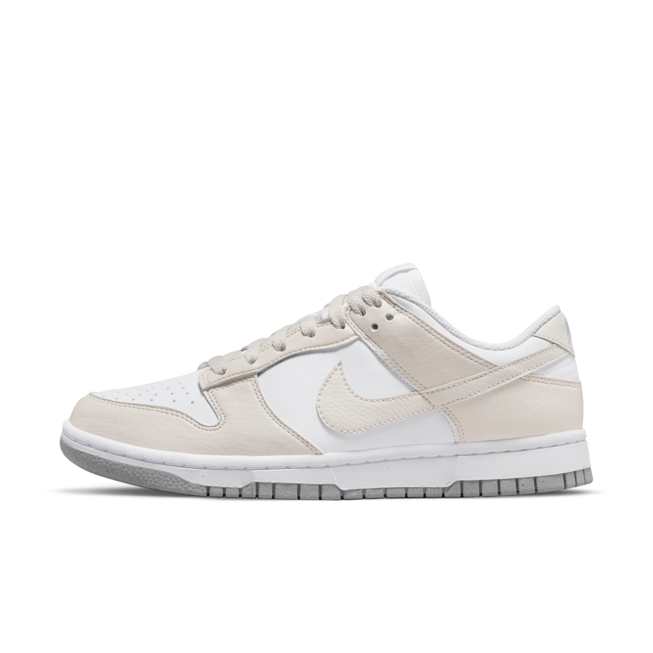 วันเปิดตัว Dunk Low Next Nature ผู้หญิง 'White and Light Orewood Brown' (DN1431-100)