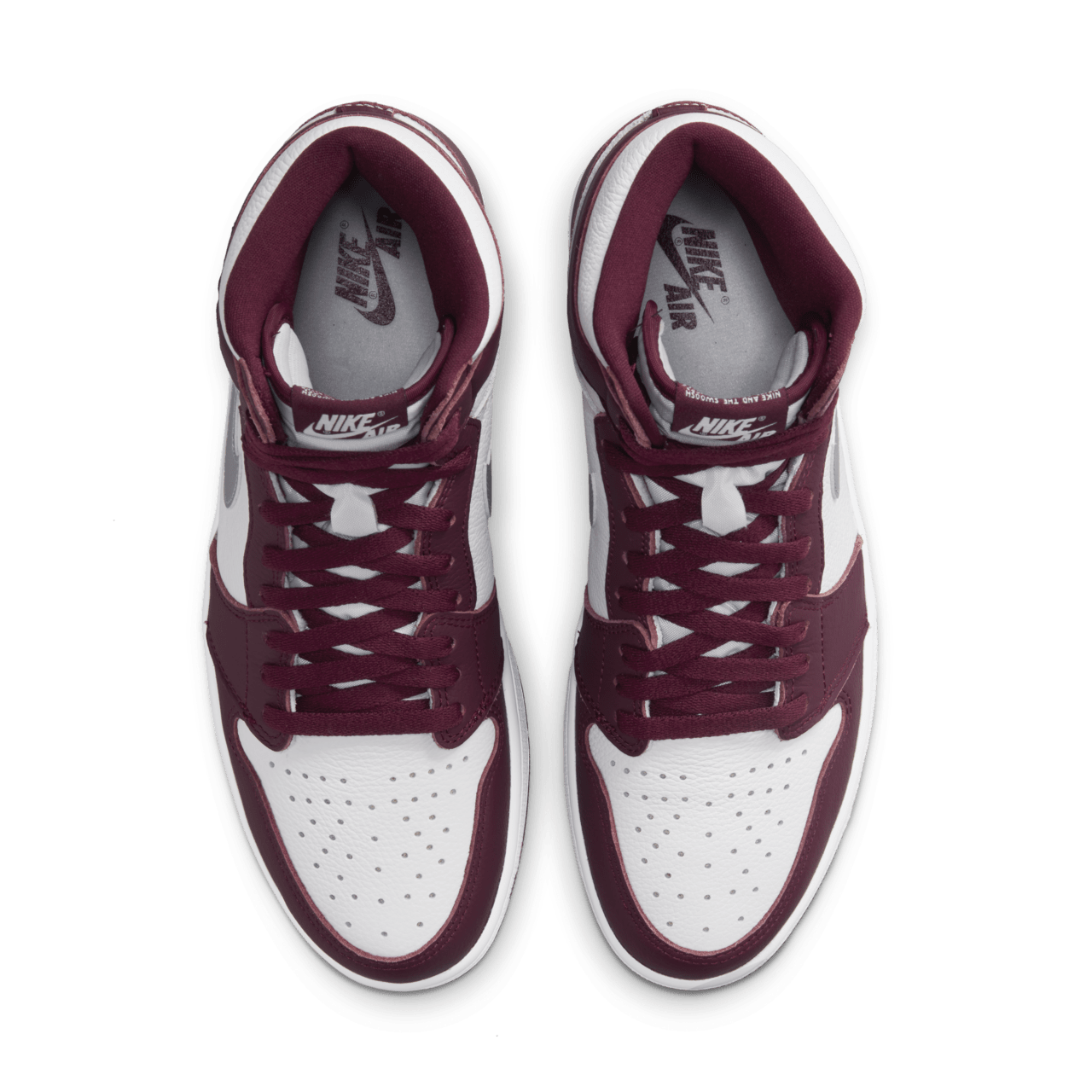 Ημερομηνία κυκλοφορίας του Air Jordan 1 "Bordeaux " (555088-611)