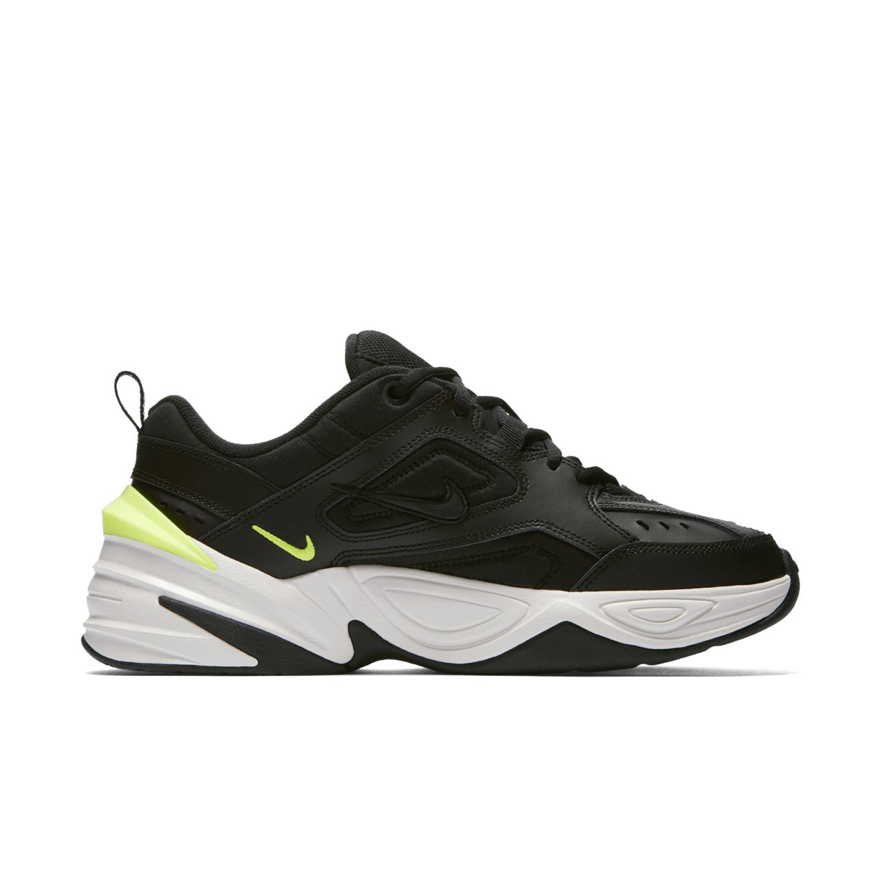 Nike Women s M2K Tekno Black Volt Release Date. Nike SNKRS