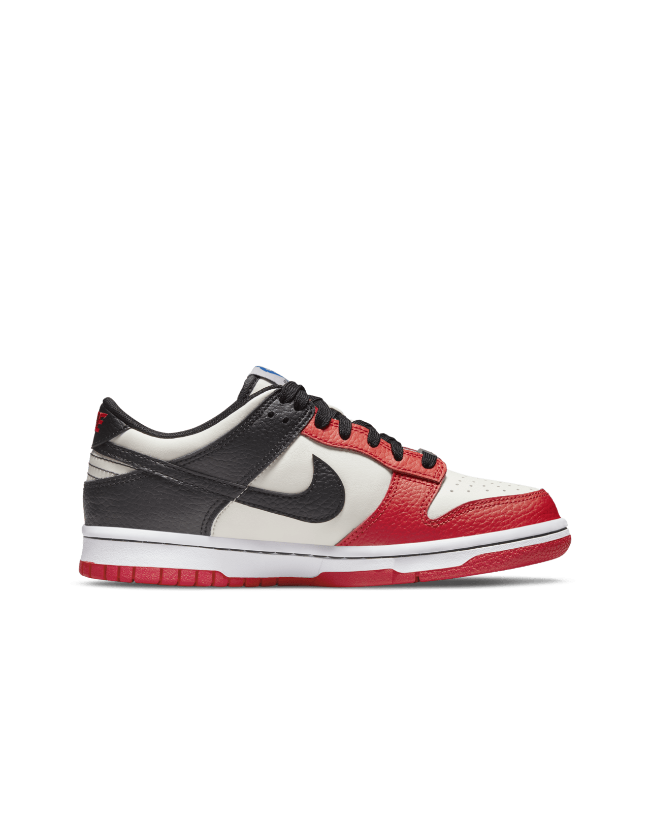 Big Kids Dunk Low Black and Chile Red DD3363 100 Release Date. Nike SNKRS