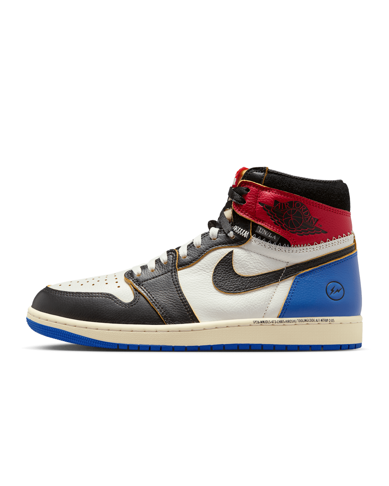 Air Jordan 1 x Union x Fragment 'Black and Varsity Red' (IO7847-002) Release Date
