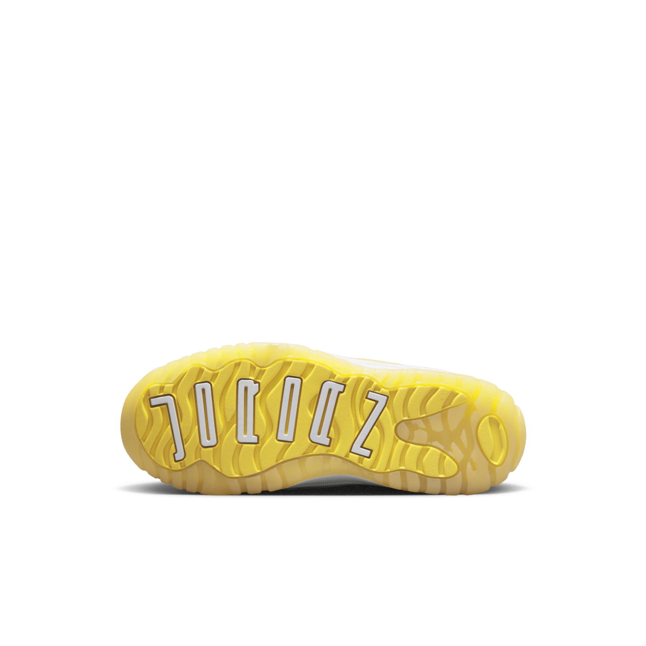 Jordan 11 "Yellow Snakeskin" til mindre børn (580522-107)