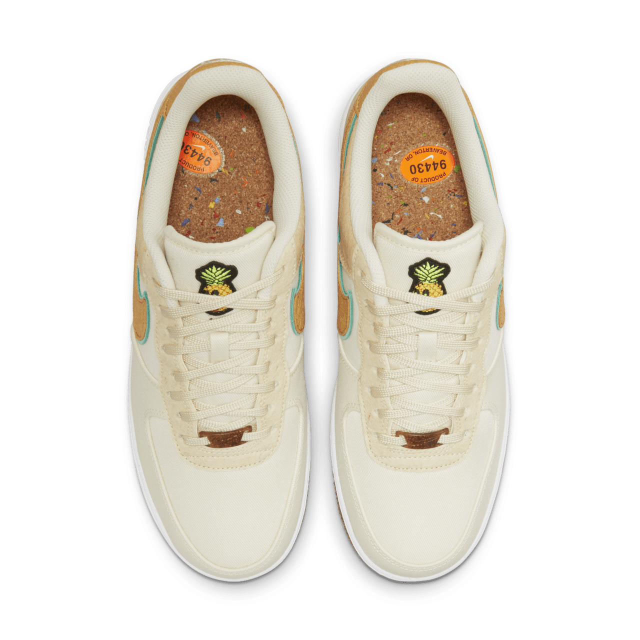 【NIKE公式】エア フォース 1 'Pineapple' (CZ1631-100 / AF 1 '07 PRM)