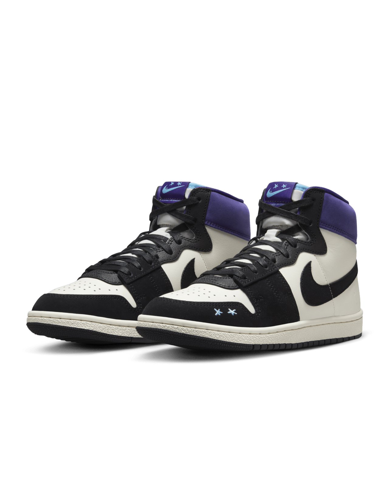 Jordan Air Ship SP x Opium Black and Court Purple FQ8281 100 release date. Nike SNKRS