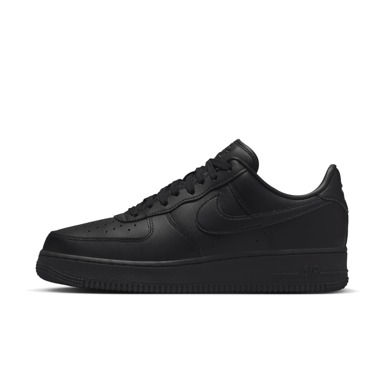 Black air force 1 with zipper hotsell