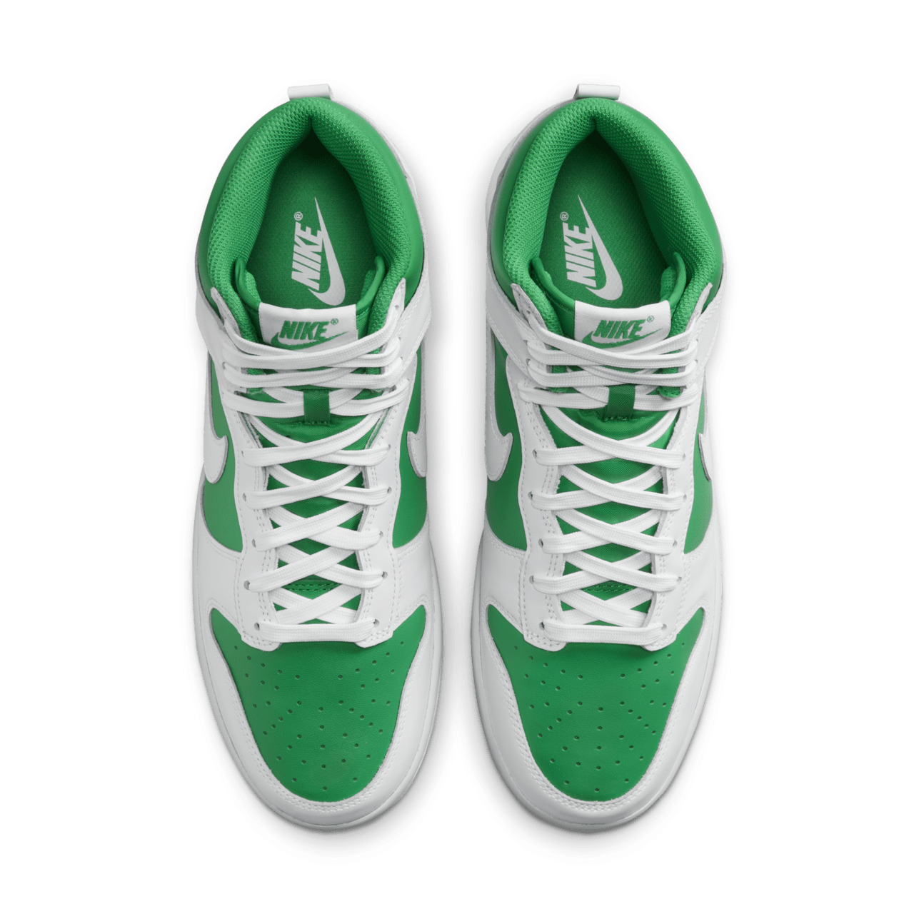 Fecha de lanzamiento del Dunk High Stadium Green and White DV0829 300 Nike SNKRS