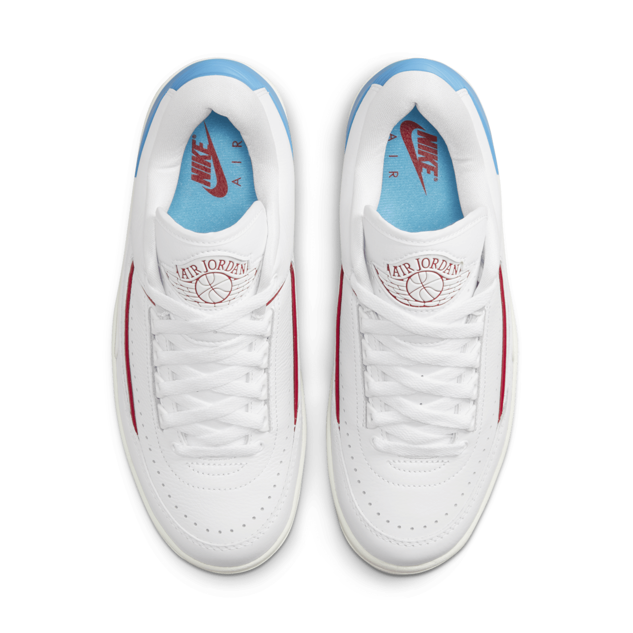 วันเปิดตัว Air Jordan 2 Low "Gym Red and Dark Powder Blue" ผู้หญิง (DX4401-164)