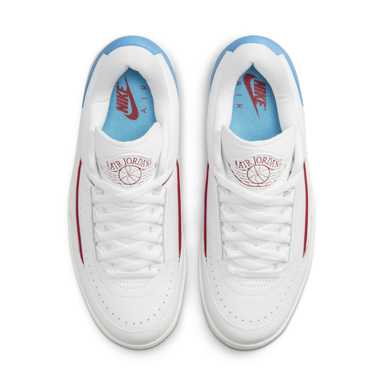 Women's Air Jordan 2 Low 'Gym Red and Dark Powder Blue' (DX4401-164) Release date