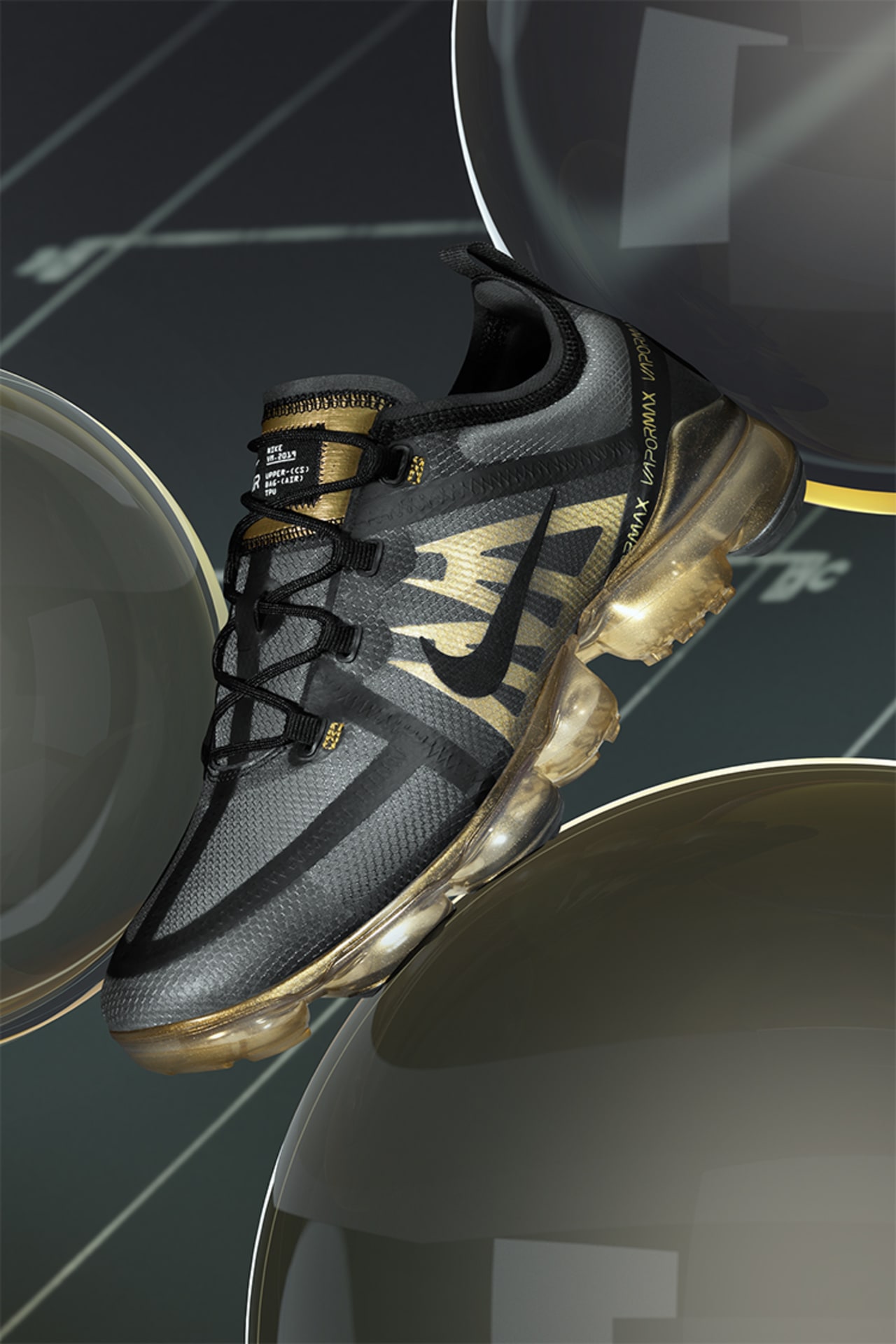 Nike Air Vapormax 2019 Black Metallic Gold Release Date. Nike SNKRS