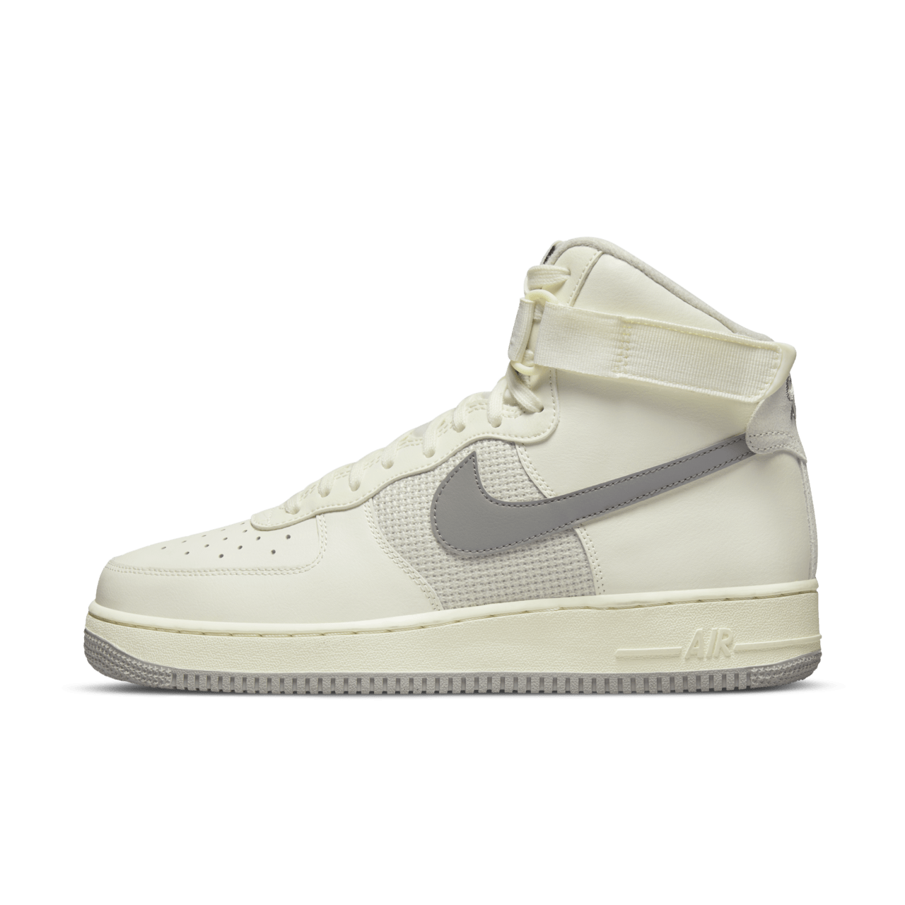 Air Force 1 High 07 LV8 Sail and Medium Grey DM0209 100 Release Date. Nike SNKRS