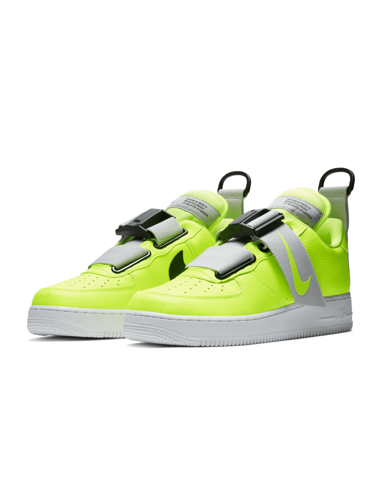 Air Force 1 Utility Volt Black White Release Date. Nike SNKRS