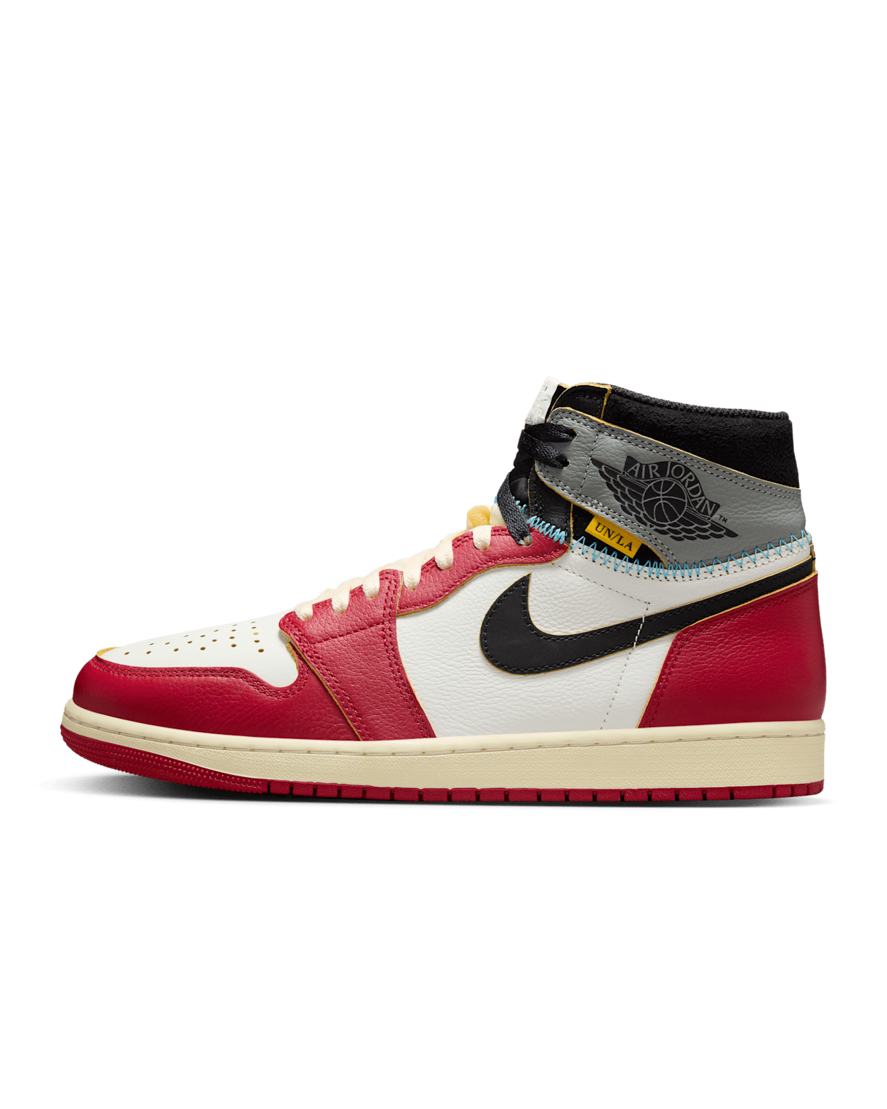 Ημερομηνία κυκλοφορίας του Air Jordan 1 x Union "Varsity Red and Shadow Grey" (HV8563-600)