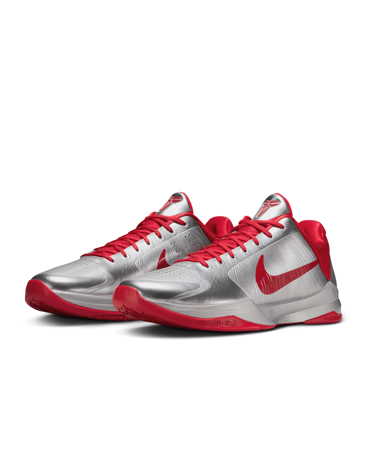 Kobe 5 Protro x Caitlin Clark "Rookie of the Year" 'Metallic Silver and University Red' (IV2712-001) Release Date 